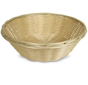 CESTA PANERA RATTAN BEIG 15CM