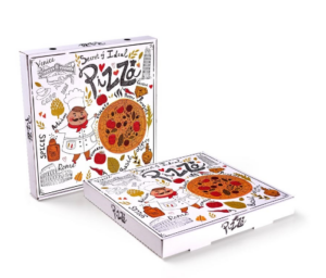 CAJA PIZZA 33X33CM 100U