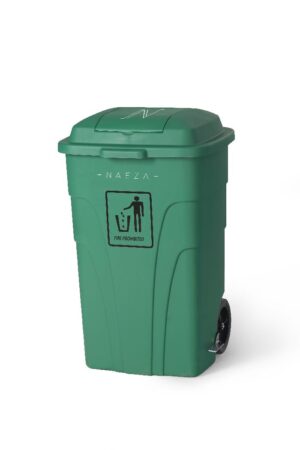 CONTENEDOR C/PEDAL DOBLE APERTURA COLORES 120L