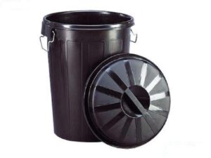 CUBO BASURA COMUNIDAD C/TAPA 100L