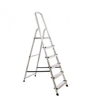ESCALERA ALUMINIO 6 PELDAÑOS