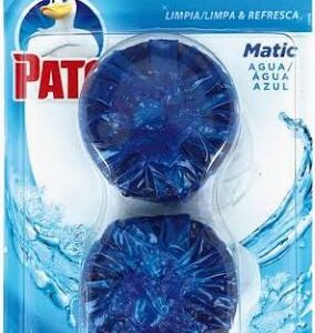 PASTILLA WC PATO MATIC AZUL DUPLO