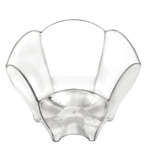 BOL MINI TULIPA TRANSPARENTE 6,3X4,4CM 25U