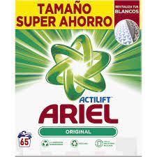 DETERGENTE ARIEL MALETA 82D