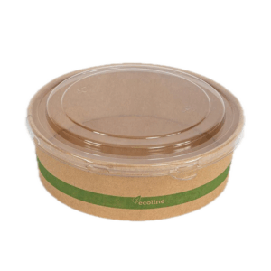 ENVASE ENSALADA CARTÓN C/TAPA 500ML 25U