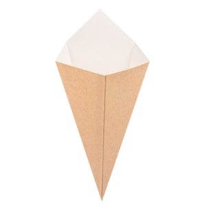 CONO CARTÓN FRITAS THEPACK 26,8X15,7CM 200U