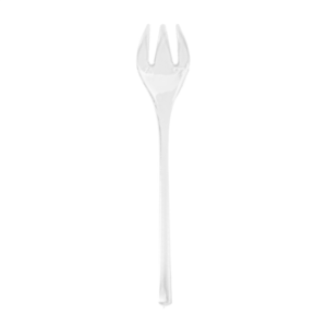 MINI TENEDOR TRANSP. 10CM 4000U