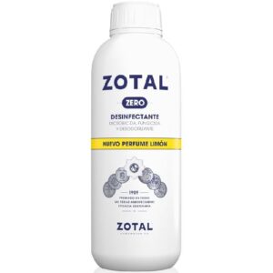 LIMPIADOR DESINFECTANTE ZOTAL ZERO LIMÓN 1L