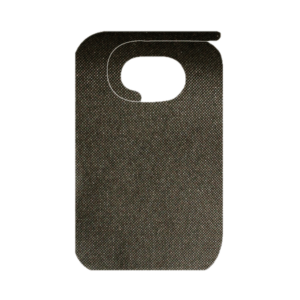BABERO ADULTO SPUNBOND NEGRO 36X60CM 100U