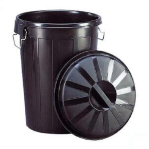 CUBO BASURA COMUNIDAD C/TAPA 100L