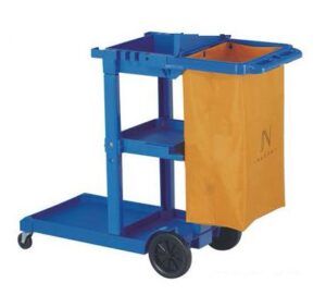 CARRO LIMPIEZA AZUL PP C/SACO