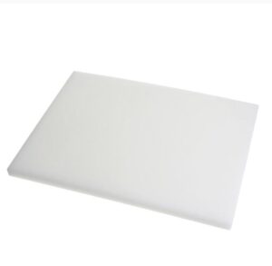 TABLA DE CORTE POLIETILENO 60X40X3CM BLANCA
