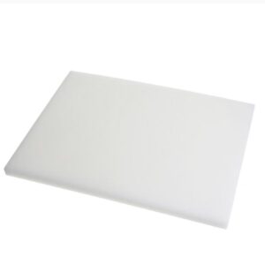 TABLA DE CORTE POLIETILENO 60X40X3CM BLANCA