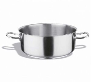 CACEROLA BAJA SIN TAPA INOX 32CM