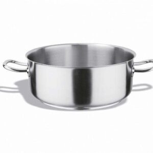 CACEROLA BAJA SIN TAPA INOX 32CM