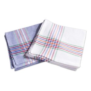 PAÑO COCINA SARGA AZUL/BLANCO