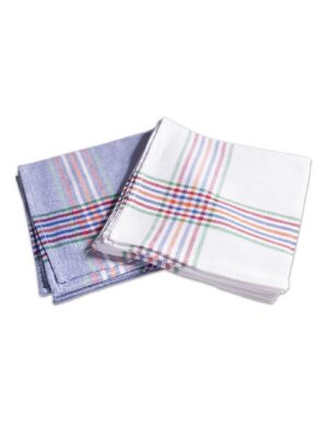 PAÑO COCINA SARGA AZUL/BLANCO