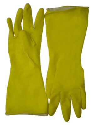 GUANTE MENAJE AMARILLO T/M