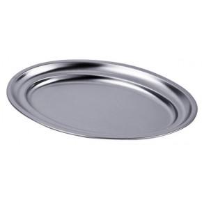 BANDEJA OVAL INOX 40CM