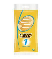 MAQUINILLA AFEITAR BIC 1 HOJA 5U