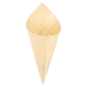 CONO MADERA CATERING 17CM 50U