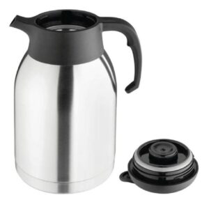 JARRA TERMO INOX BOTÓN ROJO 2L