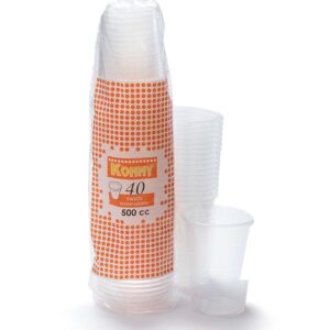 VASO PLÁSTICO IRRO PP KONNY 500ML 40U