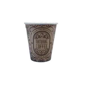 VASO CARTÓN COFFEE TIME 8OZ 50U