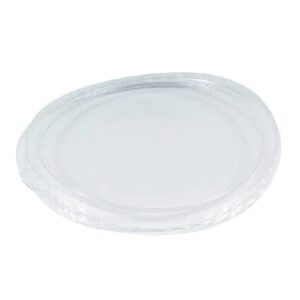 TAPA PVC TRANSP. FLAN 135ML 460135 100U