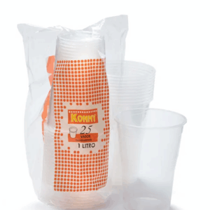 VASO PLÁSTICO PP 1L 25U
