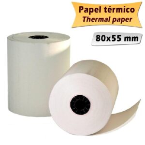 ROLLO TÉRMICO 80X55MM 8U