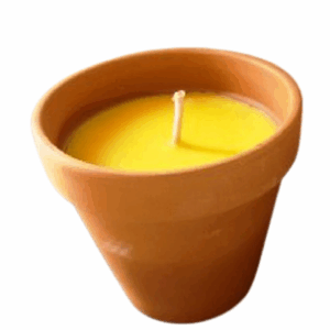 VELA MACETA CITRONELA 60X75MM