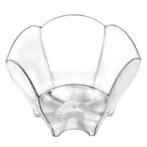 BOL MINI TULIPA TRANSPARENTE 6,3X4,4CM 25U