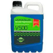 LAVAVAJILLAS MANUAL V500 HIGIENIZANTE BLUE 5L