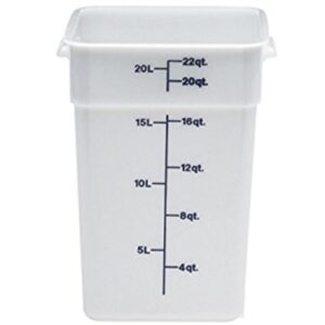 CONTENEDOR CUADRADO TRANSP. 25CM PP 20,8L