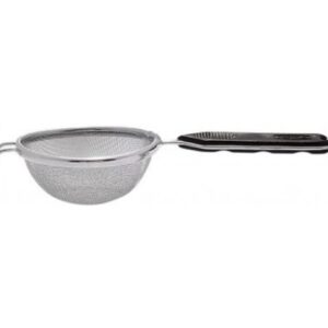 COLADOR MEDIA BOLA M/POLIET. INOX 10CM