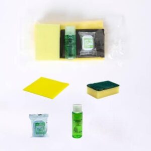 KIT LIMPIEZA BAYETA+ESTROP+LAVAV.+PASTILLA 50U