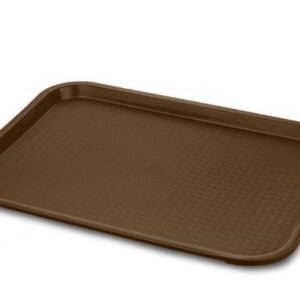 BANDEJA FAST FOOD MARRÓN 41X30CM