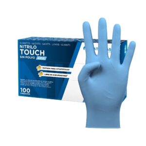 GUANTE NITRILO TOUCH T/M 100U