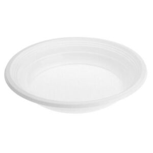 PLATO HONDO PLÁSTICO Ø23CM 100U