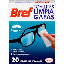 TOALLITAS LIMPIAGAFAS BREF 20U
