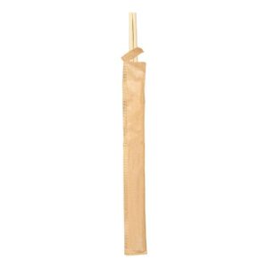 PALILLOS CHINOS BAMBÚ ENFUNDADO KRAFT 20CM 100U