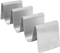 SOPORTE TACOS LISO INOX 3/4U