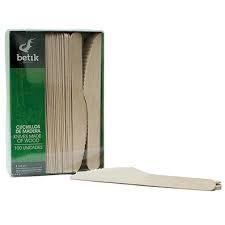 CUCHILLO MADERA 16,5CM 100U