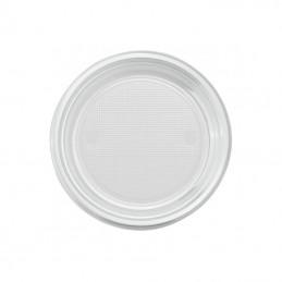 PLATO PLÁSTICO LLANO REUTILIZ. 20,5CM 50U