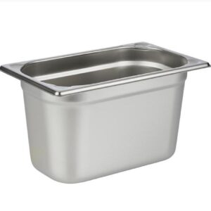 CUBETA GASTRONORM 1/4 INOX 4,10L