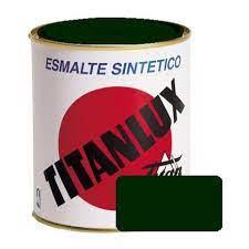 PINTURA TITANLUX ESMALTE SINT. VERDE CARRUAJE 750ML