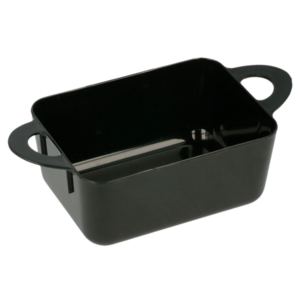 RECIPIENTE APERITIVO ASAS NEGRO 80ML 24U