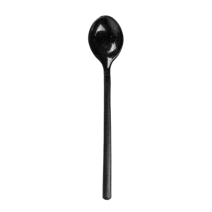 MINI CUCHARILLA APERITIVO PS NEGRO 200U