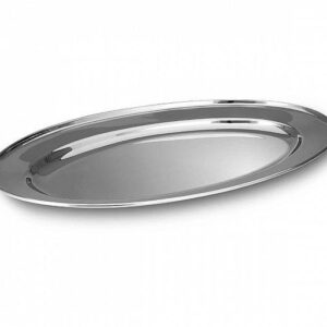 BANDEJA OVAL INOX 45CM